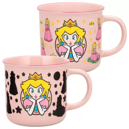 Super Mario hrnček meniaci farbu Princess Peach produktová fotografia