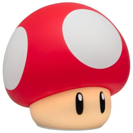 Super Mario SquishyGlo Silicon Light Super Mushroom 15 cm produktová fotografia