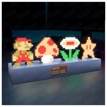 Super Mario Super Mario Bros Ikonické svetlo produktová fotografia