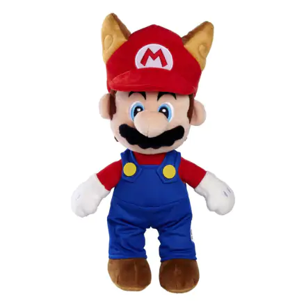 Super Mario plyšová figúrka Tanuki Mario 30 cm termékfotója