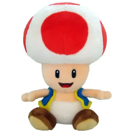 Super Mario Plyšová figúrka Toad 17 cm produktová fotografia