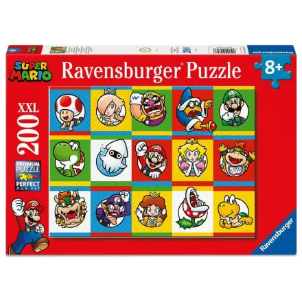 Super Mario XXL puzzle 200 kusov produktová fotografia