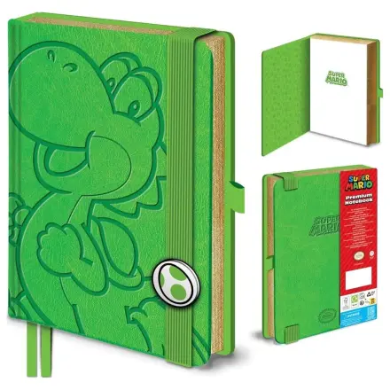 Super Mario Yoshi A5 zápisník produktová fotografia