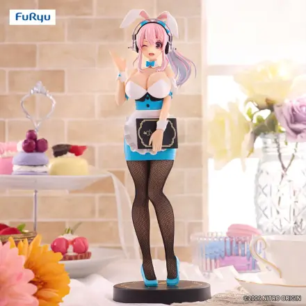 Super Sonico BiCute Bunnies PVC Socha Čašníčka Svetlomodrá Farba Ver. 28 cm produktová fotografia