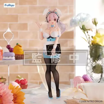 Super Sonico BiCute Bunnies PVC Socha Čašníčka Svetlomodrá Farba Ver. 28 cm produktová fotografia