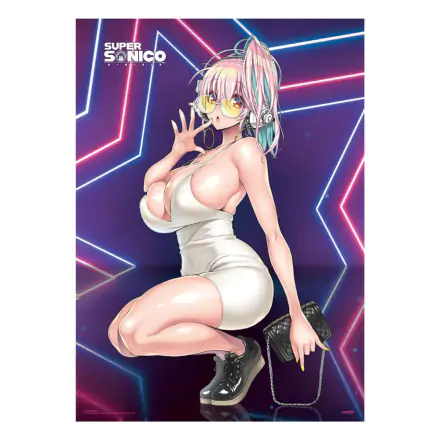 Super Sonico Wallscroll Super Star látkový plagát 84 x 118 cm termékfotója