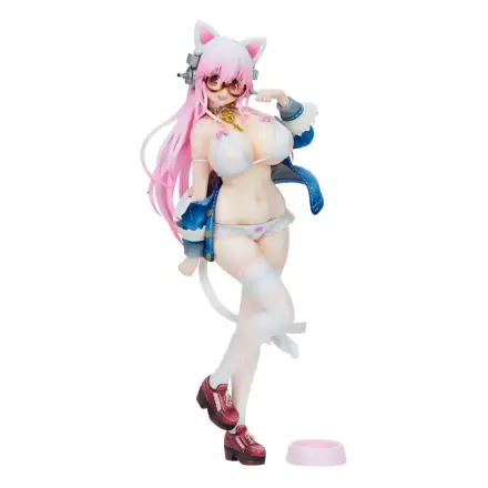 Super Sonico PVC Statue Super Sonico White Cat Ver. 27 cm termékfotója