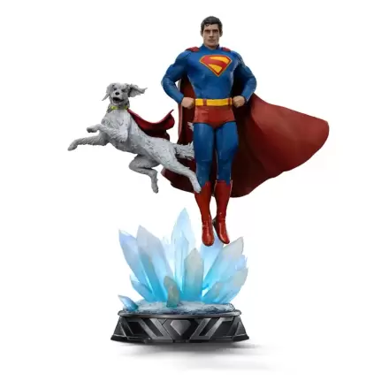 Superman Legacy Art Scale Socha 1/10 Superman & Krypto 32 cm produktová fotografia
