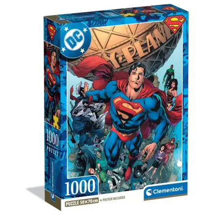 Superman Planet 1000-dielne kompaktné puzzle produktová fotografia