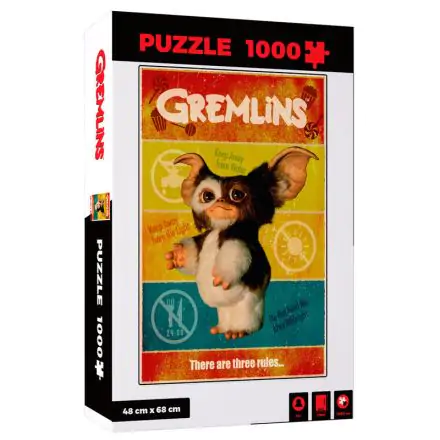 Gremlins Puzzle Skladačka There Are Three Rules produktová fotografia