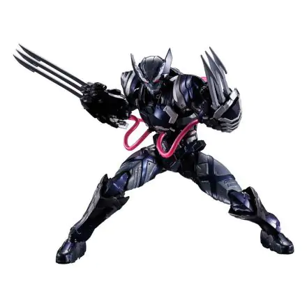 Tech-On Avengers S.H. Figuarts Akčná figúrka Venom Symbiote Wolverine 16 cm termékfotója