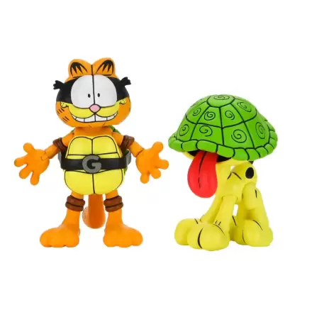 Teenage Mutant Ninja Turtles (Archie Comics) x Garfield akčná figúrka 2-balenie Ultimate Garfello & Odie 10 cm produktová fotografia