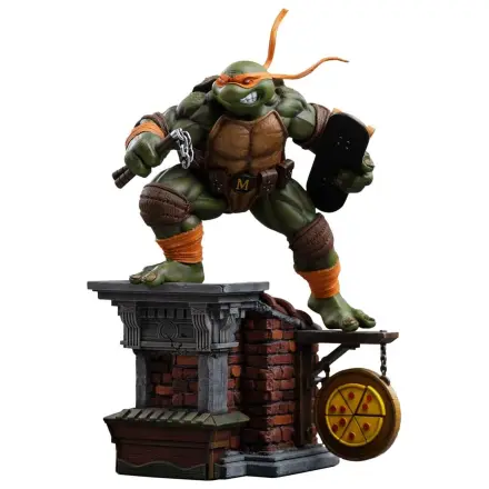 Teenage Mutant Ninja Turtles Art Scale socha 1/10 Michelangelo Unleashed 24 cm produktová fotografia