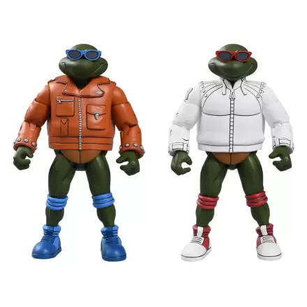 Teenage Mutant Ninja Turtles (Cartoon) Akčná figúrka Punk Leo a Punk Raph 2 Balenie 18 cm termékfotója