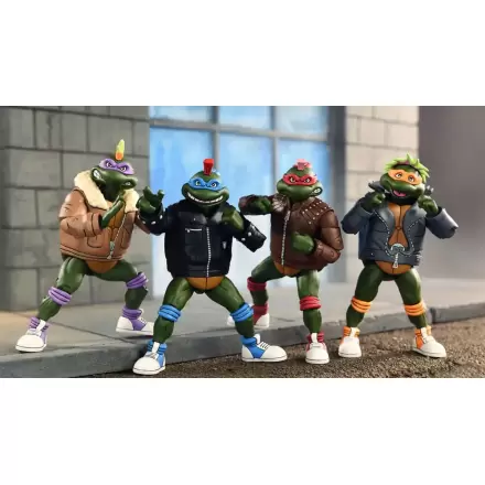 Teenage Mutant Ninja Turtles (Cartoon) Akčné figúrky 4-Pack Punk Turtles 18 cm termékfotója