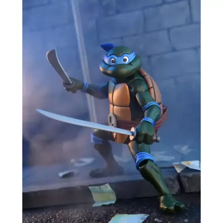 Teenage Mutant Ninja Turtles (Cartoon) Akčná figúrka Ultimate Leonardo VHS 18 cm termékfotója