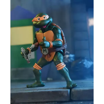 Teenage Mutant Ninja Turtles (Cartoon) Akčná figúrka Ultimate Michelangelo VHS 18 cm termékfotója