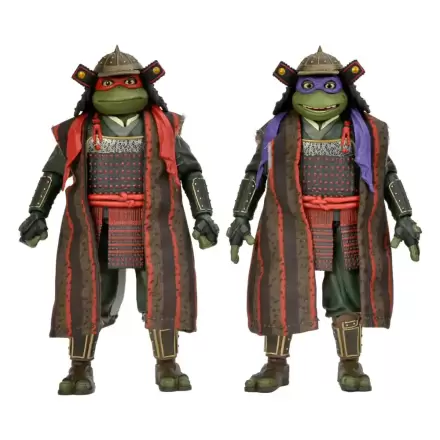 Teenage Mutant Ninja Turtles III Akčná Figúrka 2-Pack Donatello & Raphael 18 cm termékfotója