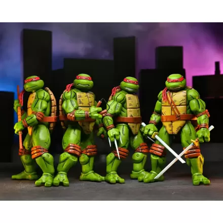 Teenage Mutant Ninja Turtles (Mirage Comics) Akčné figúrky 4-Pack Leonardo, Raphael, Michelangelo, & Donatello 18 cm produktová fotografia
