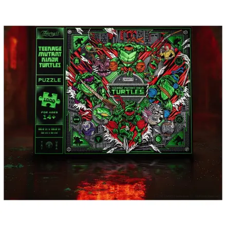 Teenage Mutant Ninja Turtles multi-dimenzionálne puzzle (1000 dielikov) produktová fotografia