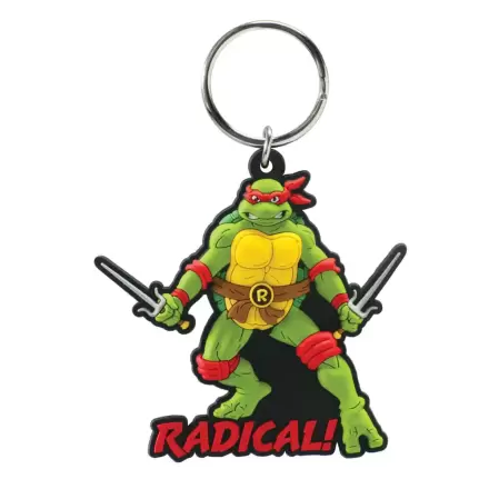 Teenage Mutant Ninja Turtles Soft Touch PVC klip na tašku Raphael produktová fotografia