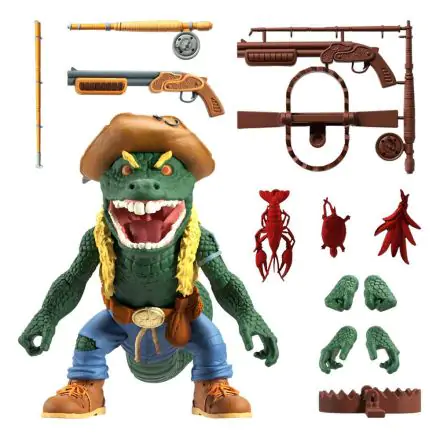 Teenage Mutant Ninja Turtles Ultimates Action Figure Leatherhead 18 cm termékfotója