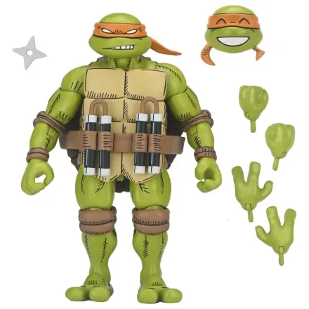 Teenage Mutant Ninja Turtles x Usagi Yojimbo Ultimate Akčná figúrka Michelangelo 18 cm produktová fotografia