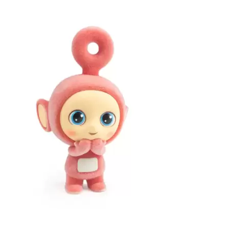 Teletubbies Cheebee Mini figúrka Po Flocked 6 cm termékfotója