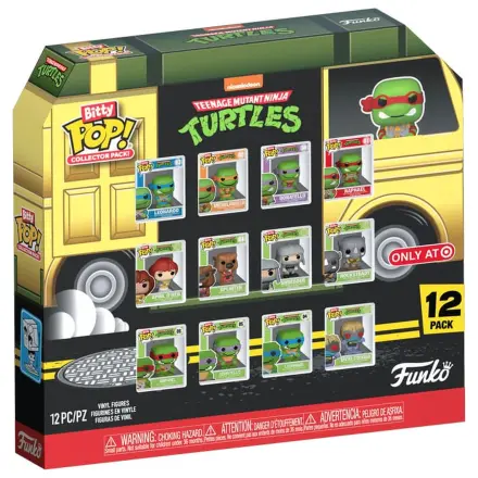 Tenage Mutant Ninja Turtles Bitty Funko POP! vinylová figúrka 12-balenie 2,5 cm produktová fotografia