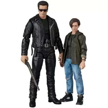 Terminator 2 MAFEX akčná figúrka T-800 (T2 Ver.) a John Connor 16 cm produktová fotografia
