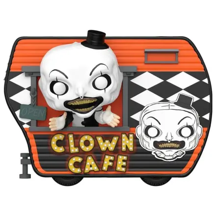 Terrifier Funko POP! Rides Super Deluxe vinylová figúrka Café s umením 15 cm produktová fotografia