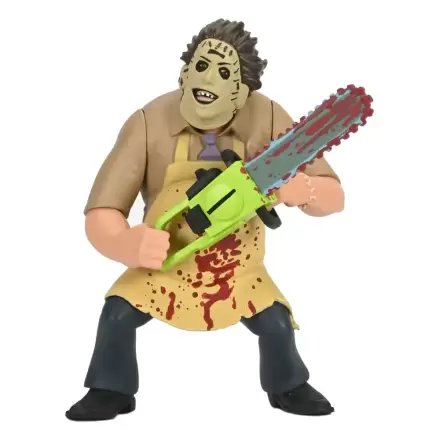 Texas Chainsaw Massacre Toony Terrors Action Figure 50th Anniversary Leatherface (Bloody) 15 cm termékfotója