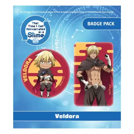 That Time I Got Reincarnated as a Slime Odznaky 2-Pack Veldora Human Form produktová fotografia