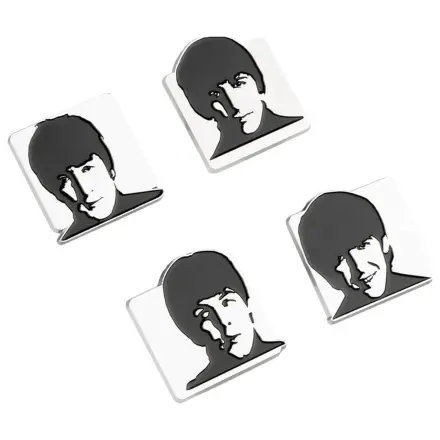 The Beatles sada 4 špendlíkov produktová fotografia