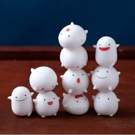 The Boy and the Heron Warawara Nosechara set figúrky 3 cm produktová fotografia