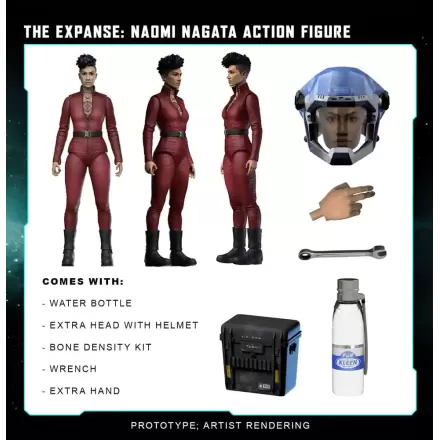 The Expanse akčná figúrka Naomi Nagata 20 cm termékfotója