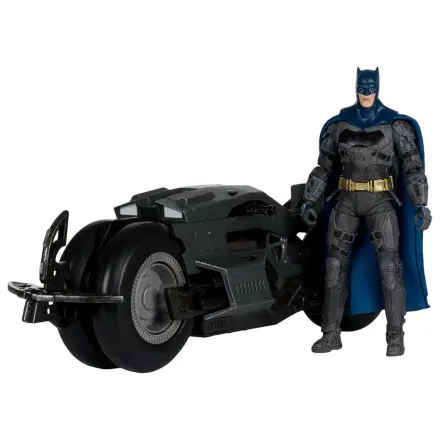 The Flash DC Multiverse Vozidlo Batcycle s Batmanom produktová fotografia