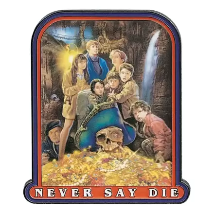 The Goonies Pin Odznak 40th Anniversary Never Say Die produktová fotografia