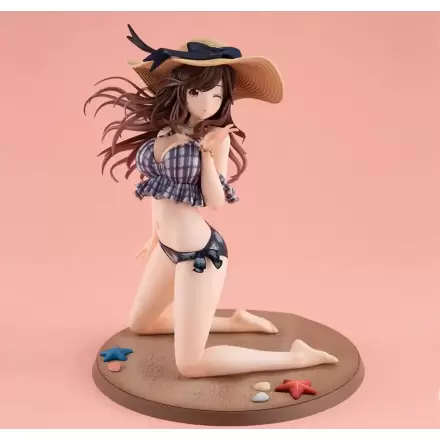 The Idolmaster Shiny Colors PVC Soška Kogane Tsukioka, Be Bop Beach Ver. 17 cm termékfotója