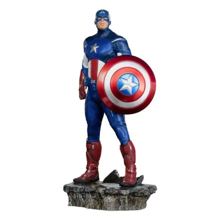 The Infinity Saga BDS Art Scale Socha 1/10 Captain America Battle of NY 23 cm produktová fotografia