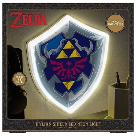 The Legend of Zelda nástenná lampa Hylian Shield produktová fotografia