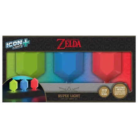 The Legend of Zelda Icon Light Plus svietidlo Rupee 30 cm produktová fotografia