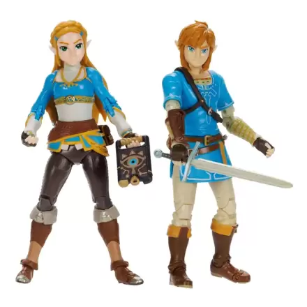 The Legend of Zelda Akčná figúrka 2-Pack Princess Zelda, Link 10 cm produktová fotografia