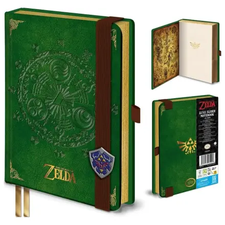 The Legend of Zelda Triforce Luxe Slider notebook produktová fotografia