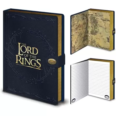 The Lord of the Rings A5 prémiový zápisník produktová fotografia