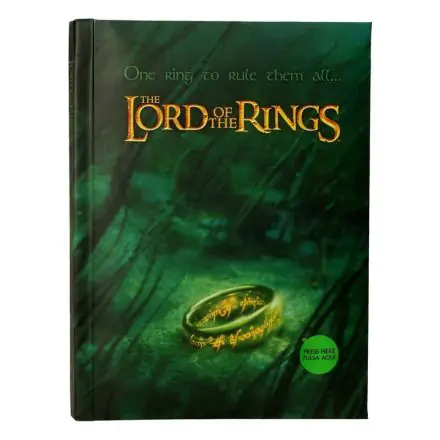 Lord of the Rings Notebook so svetlom One Ring To Rule Them All produktová fotografia