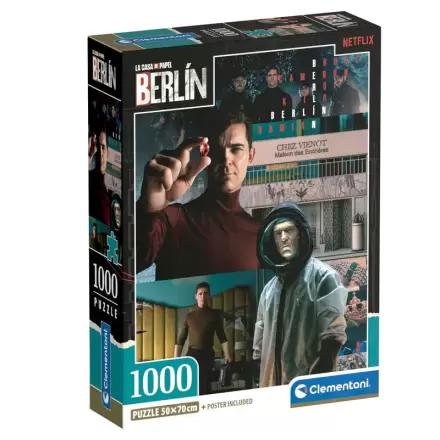The Money Heist Berlin puzzle 1000 dielikov produktová fotografia