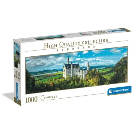 The Neuschwanstein Castle Panoramatické puzzle 1000 kusov produktová fotografia