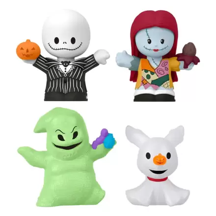 The Nightmare Before Christmas Fisher-Price Little People Collector Mini Figúrky 4-balenie 7 cm produktová fotografia