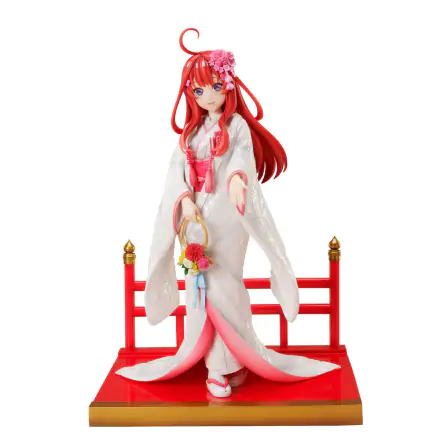 Plastikového socha v mierke 1/7 The Quintessential Quintuplets 2 PVC Statue 1/7 Ichika Nakano 2 - Shiromuku 22 cm termékfotója